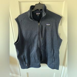 Patagonia Navy Blue Better Sweater Vest.